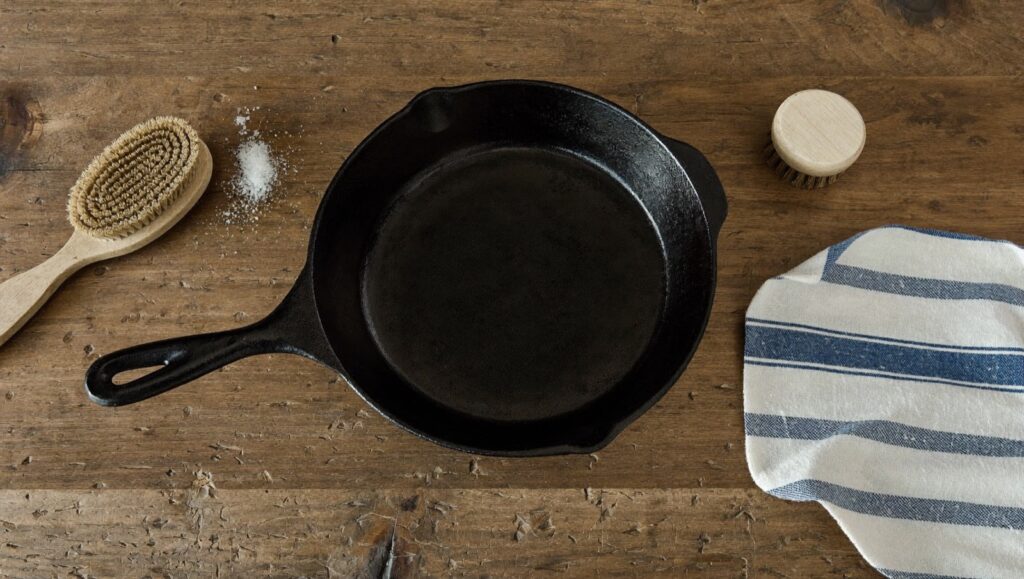 How to Clean and Care for a Cast Iron Skillet